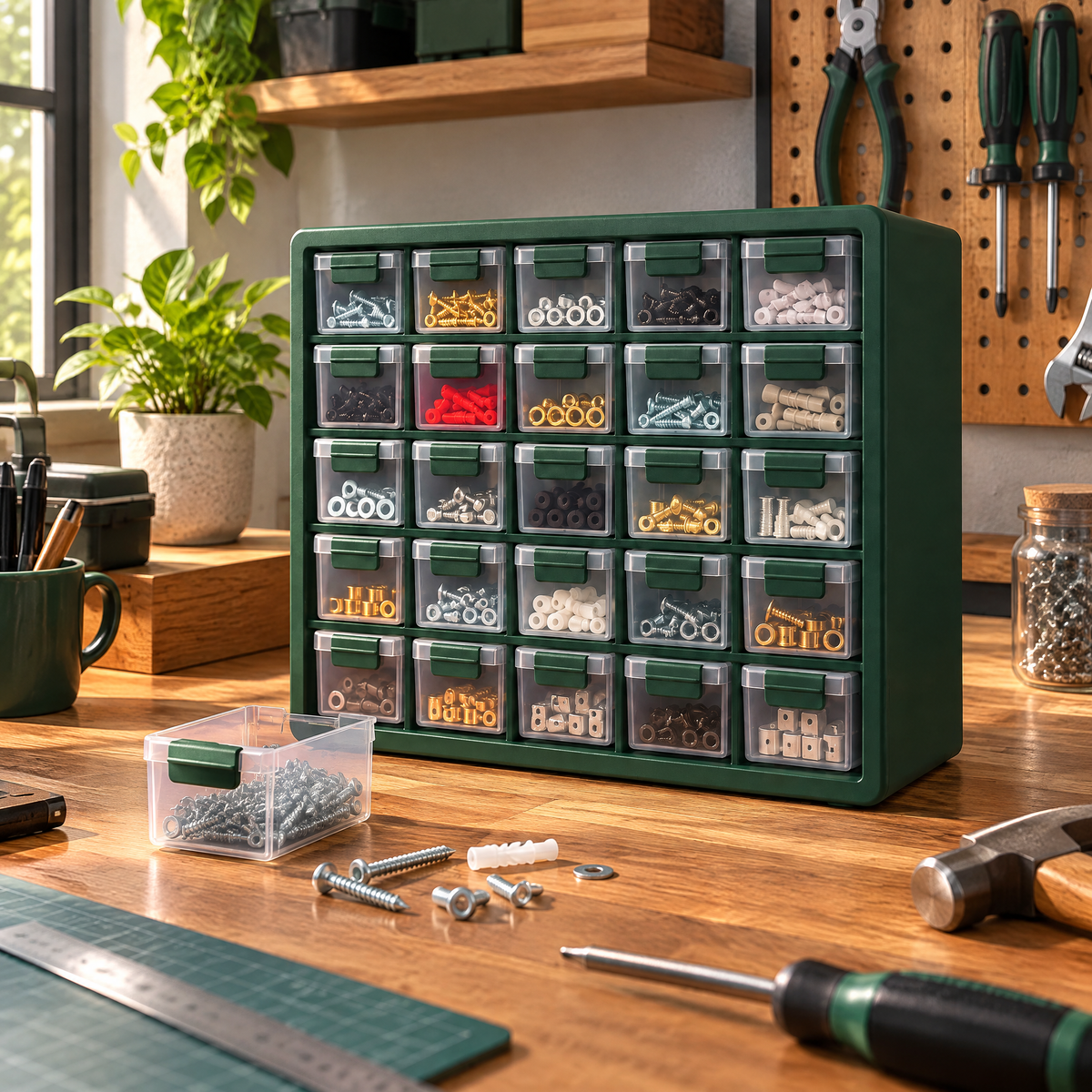 Small Parts Storage Cabinet