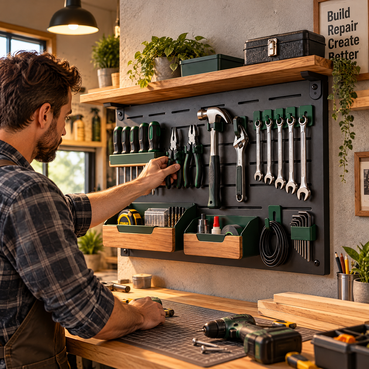 Wall Tool Organizer