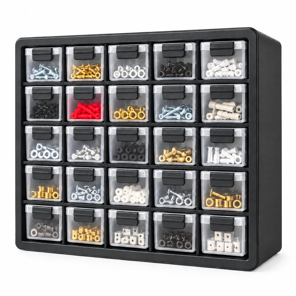 Small Parts Storage Cabinet