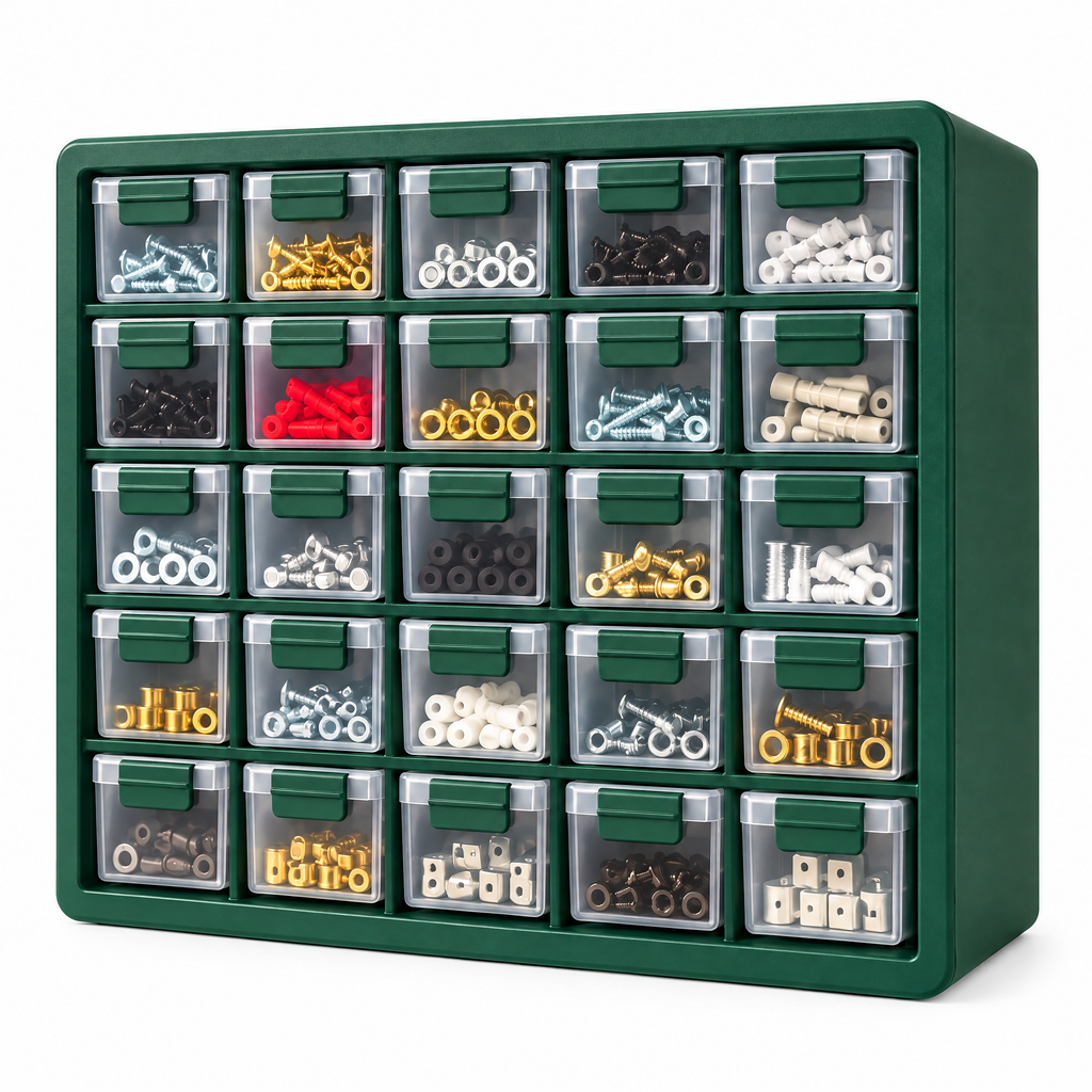 Small Parts Storage Cabinet