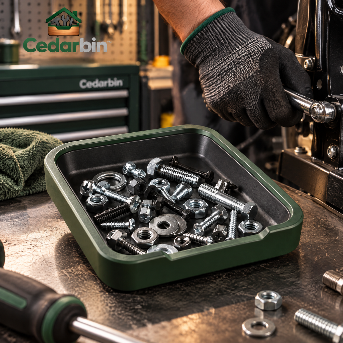 Magnetic Parts Tray